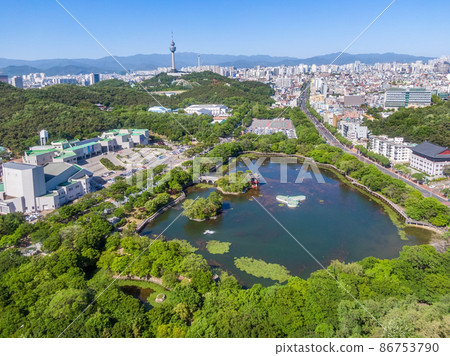 大邱市頭流公園和聖井池 大邱市頭流公園和聖井池 86753790