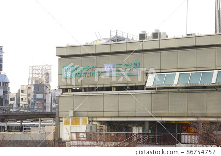 Port Liner Sannomiya Station / 8-chome, Kumoidori, Chuo-ku, Kobe City, Hyogo Prefecture Port Liner Sannomiya Station / 8-chome, Kumoidori, Chuo-ku, Kobe City, Hyogo Prefecture 86754752