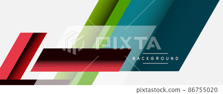 Background. Geometric diagonal square shapes and lines abstract composition. Vector illustration for wallpaper banner background or landing page Background. Geometric diagonal square shapes and lines abstract composition. Vector illustration for wallpaper banner background or landing page 86755020