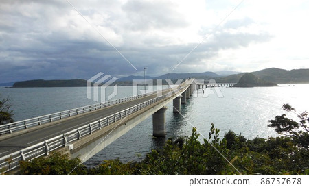 山口縣旅遊勝地角島橋 86757678