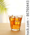 Barley tea in a glass 86760443