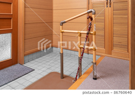 Nursing handrails, rising and lowering assistance handrails, walking support Nursing handrails, rising and lowering assistance handrails, walking support 86760640