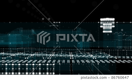 Industrial technology concept. Industry 4.0 Industrial technology concept. Industry 4.0 86760647