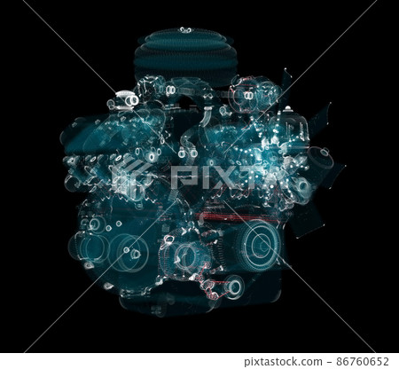 3D rendering, Holographic Particle engine 86760652