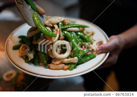 海鮮炒時蔬 86763814