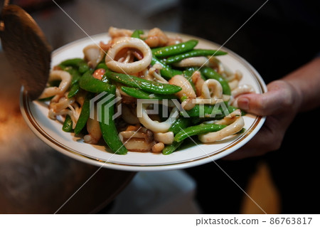 海鮮炒時蔬 86763817