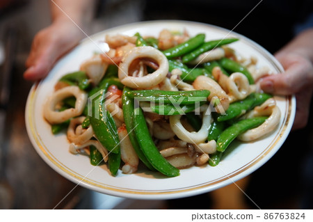 海鮮炒時蔬 86763824