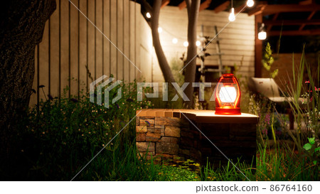夜間花園燈籠燈 夜間花園燈籠燈 86764160