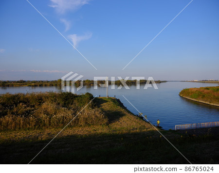 Scenery of the Tone River system 86765024