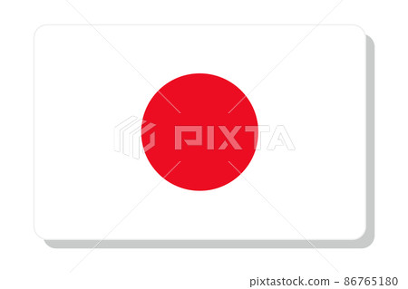 日本國旗圖標 86765180