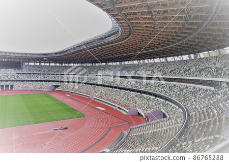 沒有人的國家體育場 86765288