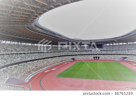 沒有人的國家體育場 86765289
