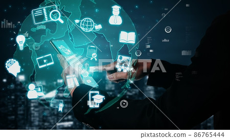 E-learning for Student and University conceptual E-learning for Student and University conceptual 86765444