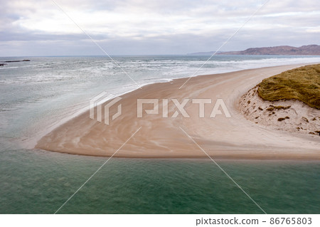 Dooey beach by Lettermacaward in County Donegal - Ireland Dooey beach by Lettermacaward in County Donegal - Ireland 86765803
