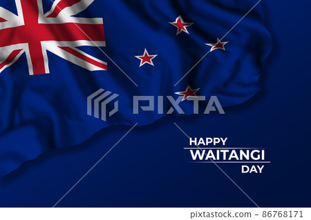 New Zealand Waitangi day greetings card 86768171