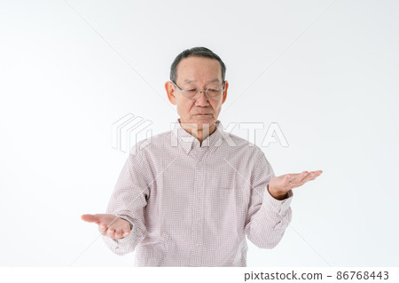 Balance of senior men on the balance Balance of senior men on the balance 86768443