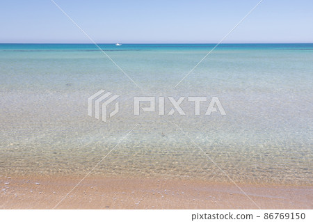 [新潟縣] 無限透明的裸海灘佐渡島 86769150