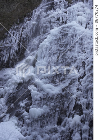 Shiraino Waterfall Ice Waterfall 86770274