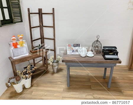 Miniature model / living room 86771057