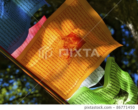 藏傳佛教經幡 86771450