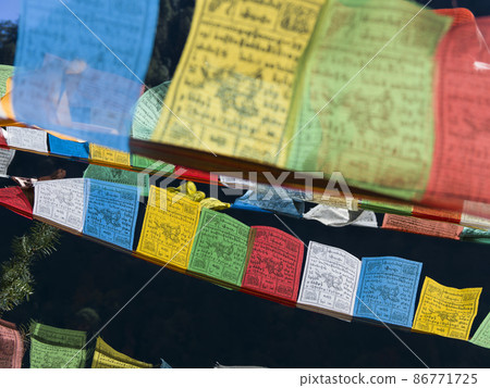 藏傳佛教經幡 藏傳佛教經幡 86771725