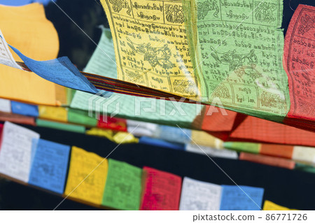 藏傳佛教經幡 86771726