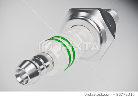 car candle isolated on white background  86772313