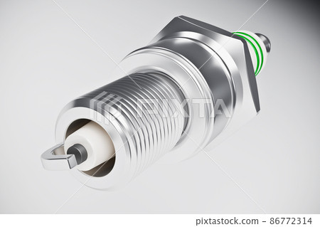 car candle isolated on white background  86772314