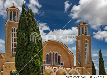 The ancient church of St. George in Paralimni, Cyprus The ancient church of St. George in Paralimni, Cyprus 86772791
