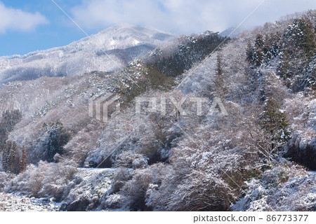 冬季的渡瀨谷鐵路 86773377