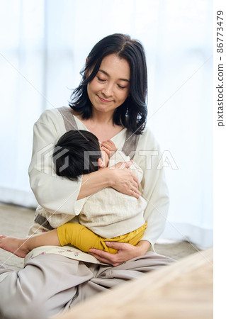 Young grandmother image Young grandmother image 86773479