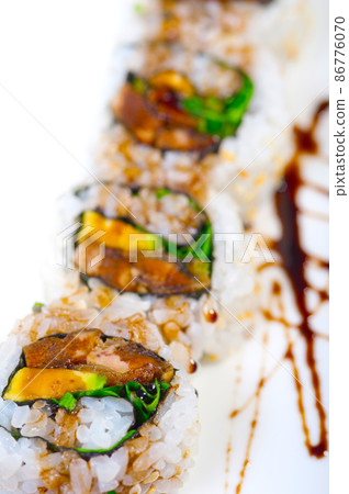 fresh sushi choice combination assortment selection fresh sushi choice combination assortment selection 86776070