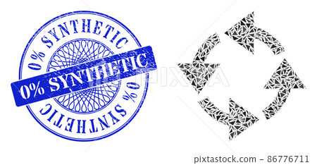 Textured 0 percent Synthetic Stamp and Triangle Recycle Mosaic Textured 0 percent Synthetic Stamp and Triangle Recycle Mosaic 86776711