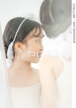 兒童生活方式公主鏡女孩 86777633