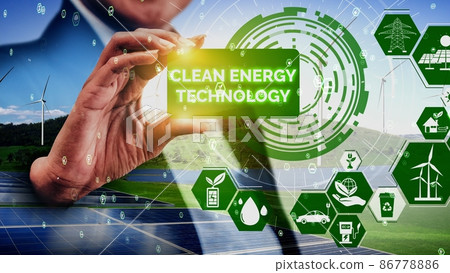 Conceptual environmental conservation and sustainable ESG development Conceptual environmental conservation and sustainable ESG development 86778886