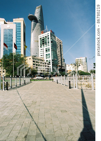 Landscape photo film: street life in Ho Chi Minh city. Time: Tusday February 1, 2022. Location: Ho Chi Minh City. Landscape photo film: street life in Ho Chi Minh city. Time: Tusday February 1, 2022. Location: Ho Chi Minh City. 86780219