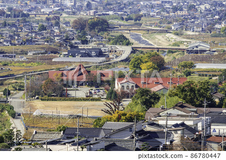 山梨縣甲州市勝沼山森酒廠周邊景觀 86780447