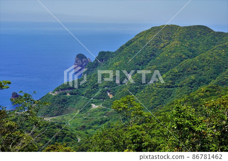Napoleon rock from Sukehachi Observatory 86781462