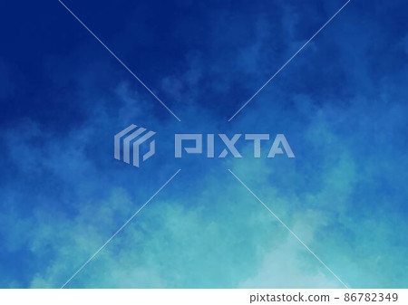 Fantastic watercolor light blue texture background 86782349