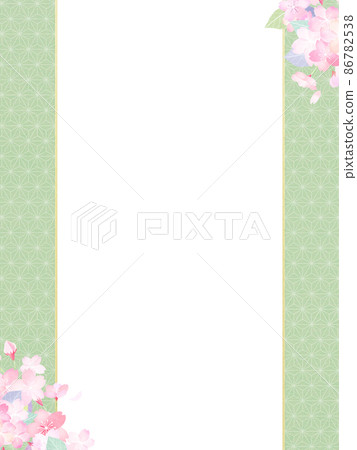Japanese cherry background 86782538