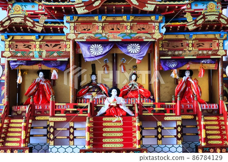 3 月 3 日桃花節 Hinamatsuri Old Hina 人偶 86784129