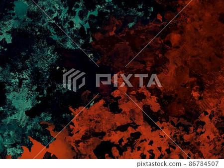 Red fantastic blood watercolor texture background Red fantastic blood watercolor texture background 86784507