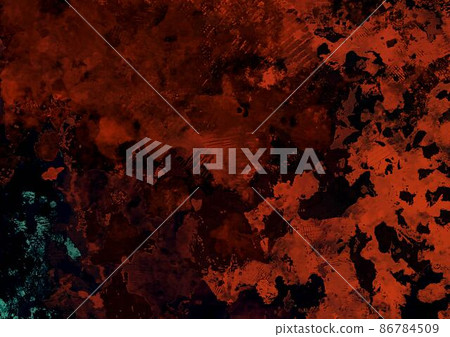 Red fantastic blood watercolor texture background Red fantastic blood watercolor texture background 86784509