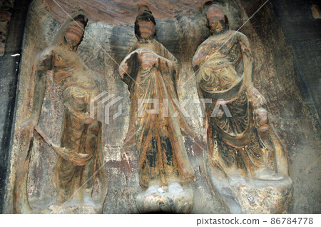 Silk Road, Hexi Corridor, Shaanxi Province, Hexi Corridor, Great Buddha Temple, Senbutsudo Silk Road, Hexi Corridor, Shaanxi Province, Hexi Corridor, Great Buddha Temple, Senbutsudo 86784778