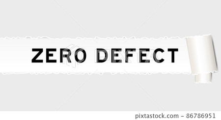 Ripped gray paper background that have word zero defect under torn part Ripped gray paper background that have word zero defect under torn part 86786951