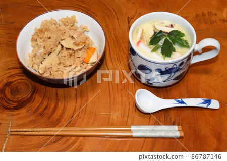 秋味松茸飯茶碗蒸 秋味松茸飯茶碗蒸 86787146