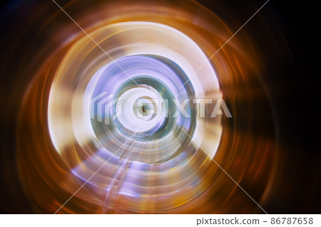 Sound waves in the dark in full color Sound waves in the dark in full color 86787658