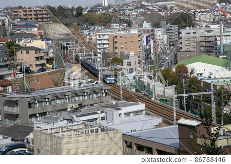 來自Gumyoji公園的Keihin Kyuko 來自Gumyoji公園的Keihin Kyuko 86788446