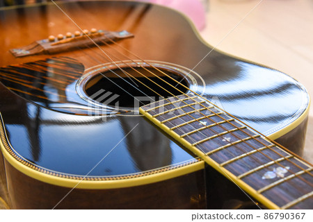 Acoustic guitar material Acoustic guitar material 86790367