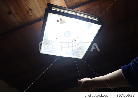 Fluorescent lamp for Japanese-style room 86790638